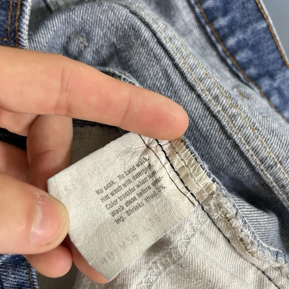 Vtg Levis 517 Jeans Mens (fit 34x36) Bootcut Orange Tab Made in USA 80s Cowboy